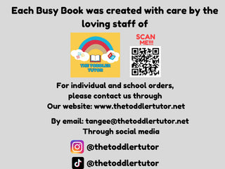 Themed Busy Book