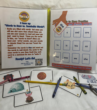 Interactive Early Literacy “I’m Ready to Read” Busy Book