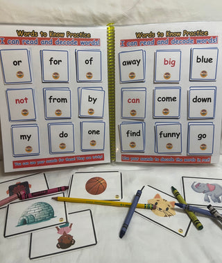 Interactive Early Literacy “I’m Ready to Read” Busy Book