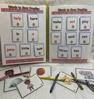 Interactive Early Literacy “I’m Ready to Read” Busy Book