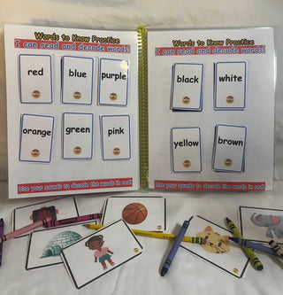 Interactive Early Literacy “I’m Ready to Read” Busy Book