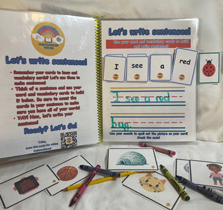 Interactive Early Literacy “I’m Ready to Read” Busy Book