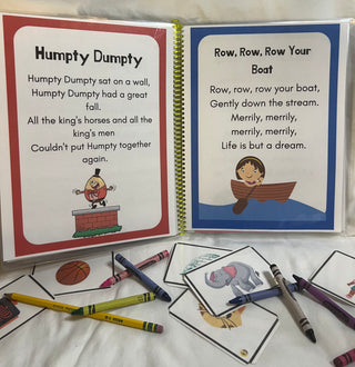 Interactive Early Literacy “I’m Ready to Read” Busy Book