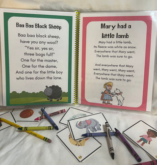 Interactive Early Literacy “I’m Ready to Read” Busy Book