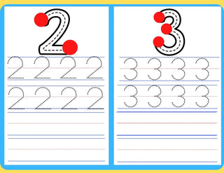 The Toddler Scholar Math Journal - Dry-Erase